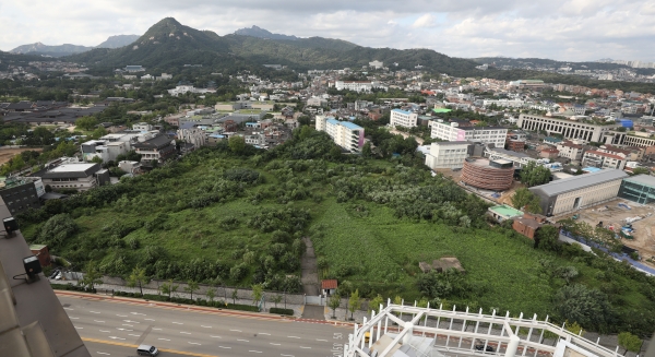 서울 종로구 송현동 부지.뉴시스