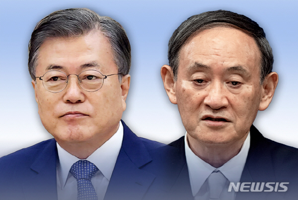 스가 요시히데 일본 총리 취임 후 한 달이 다 되는 가운데 한일 양국 관계 개선에 실마리가 보이지 않고 있다. 뉴시스