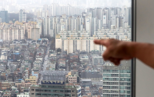 서울 도심 아파트.뉴시스