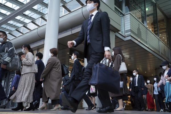 10일 일본 도쿄의 코로나19 신규 확진자수가 처음으로 600명을 넘겼다. 뉴시스