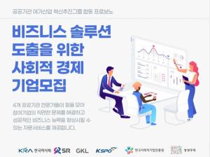 마사회, SR·GKL·국민체육진흥공단과 사회적경제기업 성장 지원