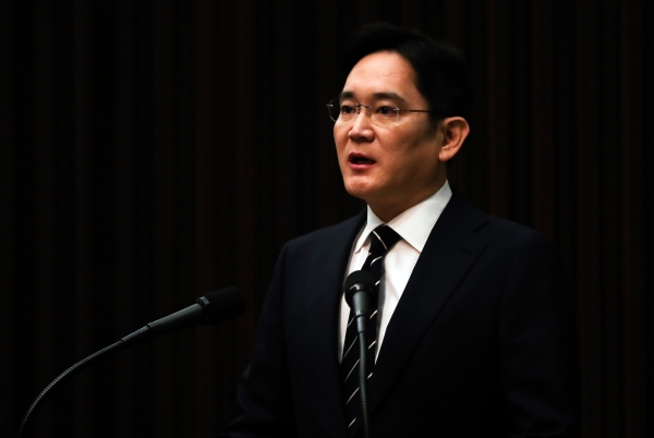 이재용 삼성전자 부회장.&lt;뉴시스&gt;