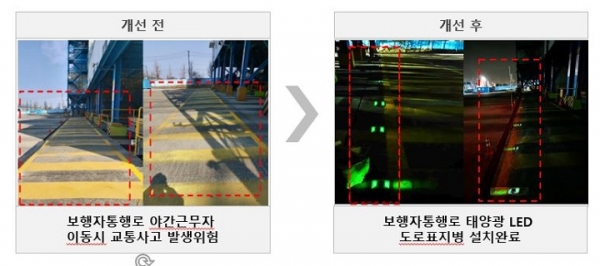 삼표그룹, ‘태양광 LED’ 조명 현장 도입…어둠 속 ‘사각지대’ 없앤다