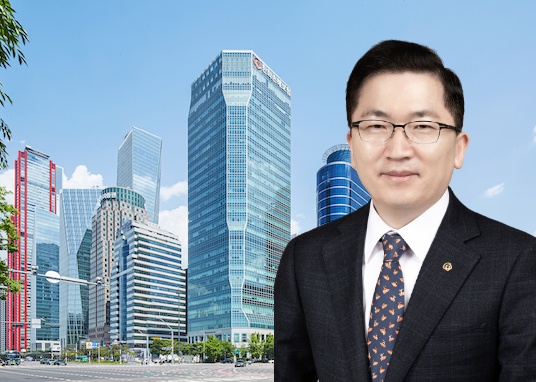 나채범 한화손해보험 대표.&lt;한화손해보험·편집=남빛하늘&gt;