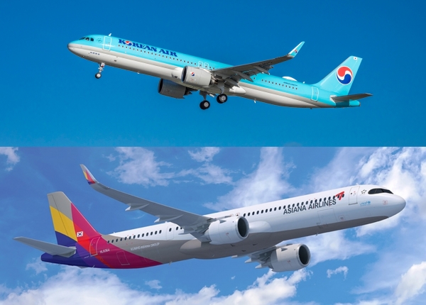항공 화물 운임과 물동량 증가로 올해 2분기 대한항공과 아시아나항공 화물 실적이 늘어날 가능성이 높아졌다.<각 사>