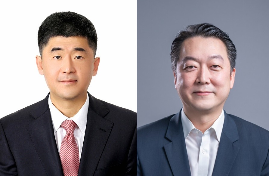  ‘정용진식’ 인사 실험으로 기용된 제이슨 황(왼쪽) 경영전략실 경영총괄 부사장,  정형권 지마켓 대표.<신세계그룹>