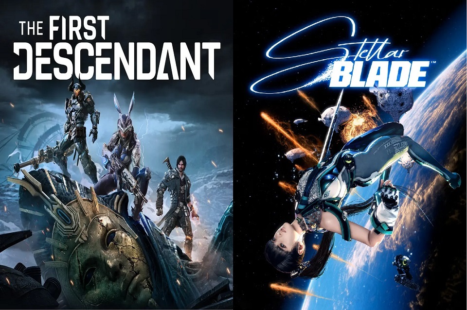 넥슨의 퍼스트 디센던트(왼쪽)과 시프트업의 스텔라 블레이드.<각 사>