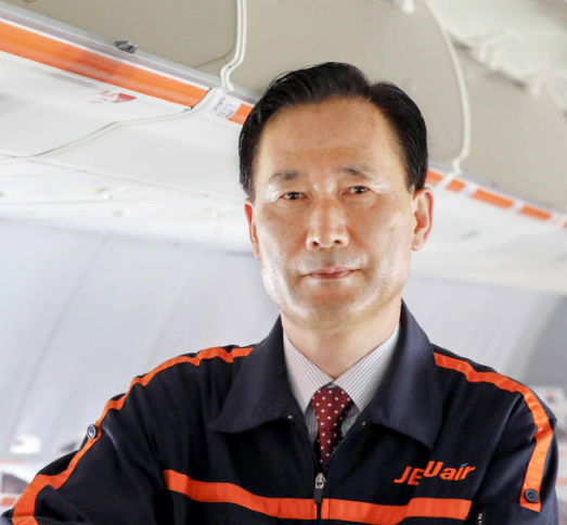 박석룡 제주항공 정비본부장.<제주항공>