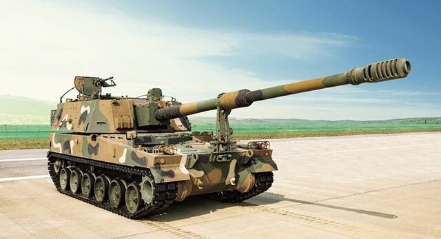한화에어로스페이스가 제작하는 K9 자주포.<한화에어로스페이스>