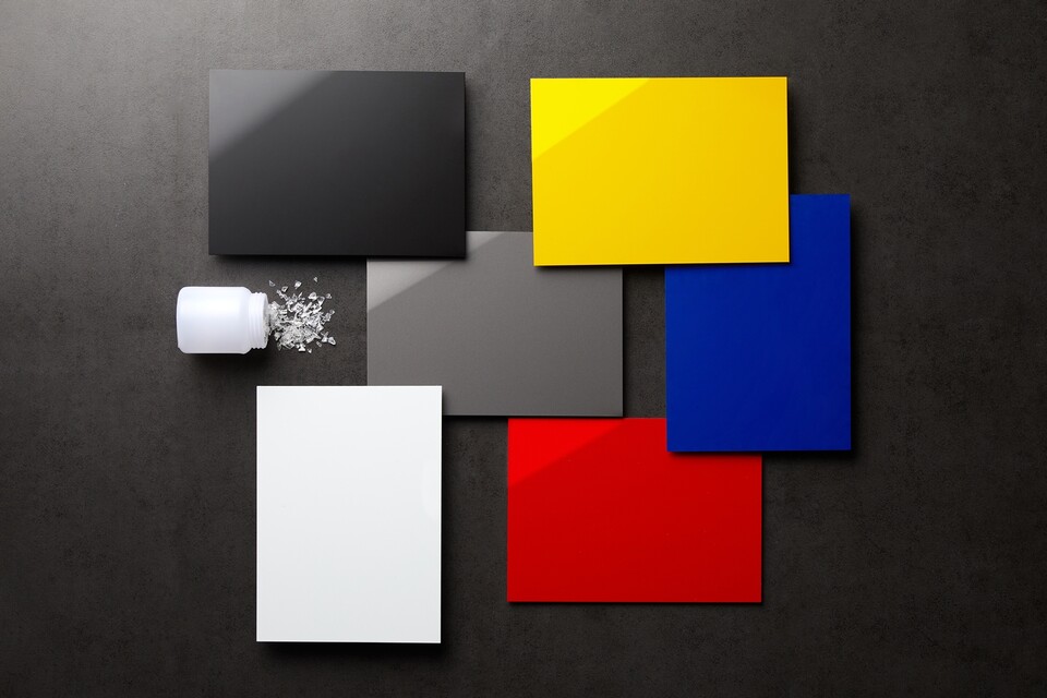 리-본 그린 컬러강판.<동국씨엠>