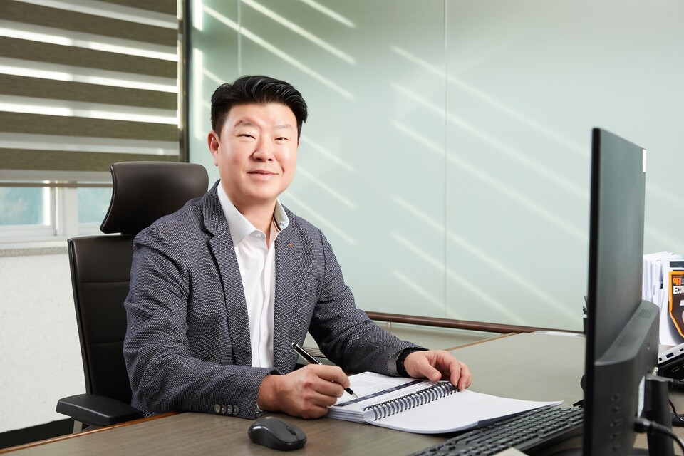 이현식 아주스틸 대표이사 사장.<아주스틸>
