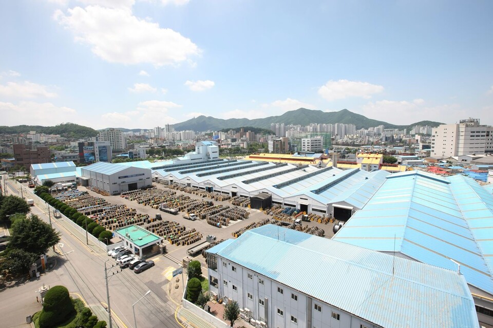 가온전선 군포공장 전경.<가온전선>