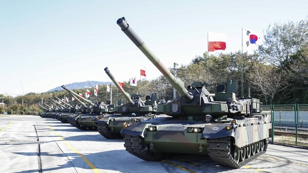 폴란드 수출용 K2 전차.<현대로템>