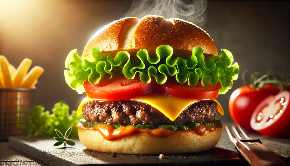 버거 이미지.<챗GPT>