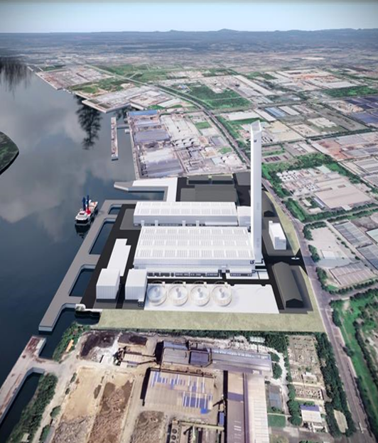 PTSC와 LS에코에너지가 계획 중인 베트남 해저 케이블 공장 조감도.<LS에코에너지>