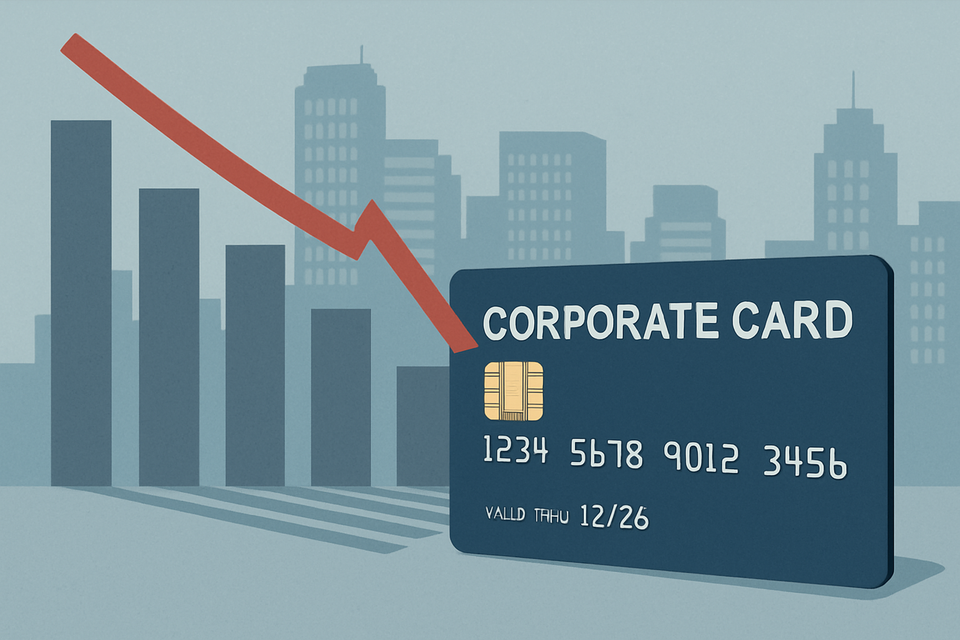 최근 법인카드 시장이 카드업계 새 격전지로 떠올랐다. 다만 기업들의 법인카드 발급 수요는 오히려 줄고 있다.<챗GPT>