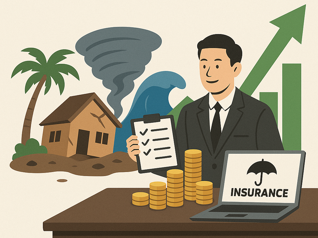 국내 보험사들이 41개 해외 점포에서 2024년 당기순이익으로 약 1억5910만달러(2170억원)를 기록했다.<챗지피티>