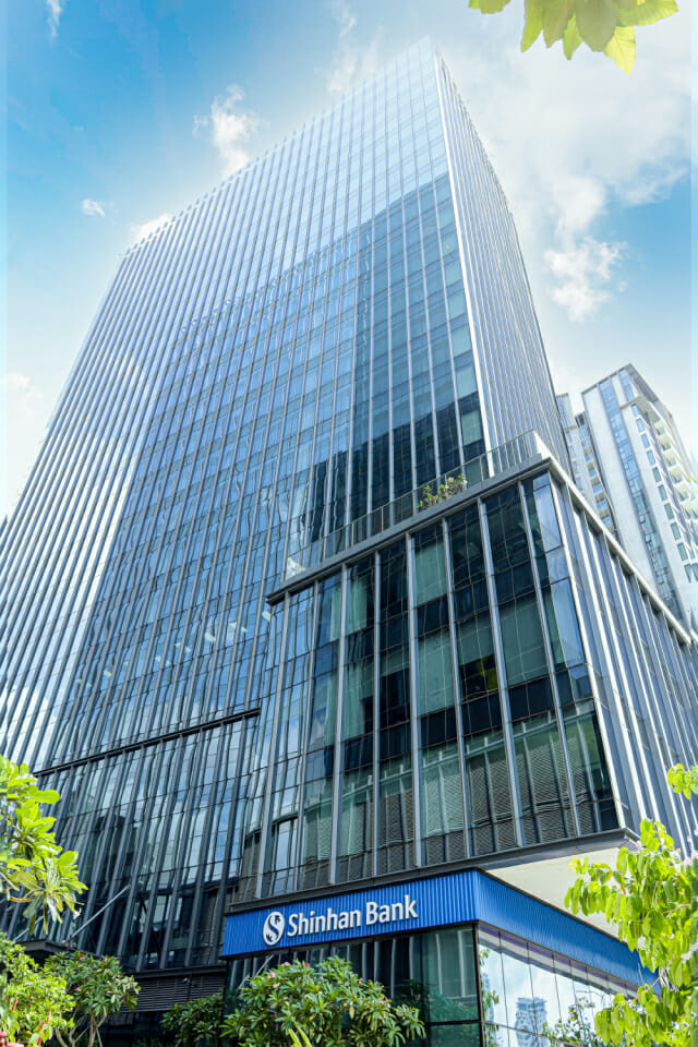 신한베트남은행 호치민시 투디엠 소재 본사.<신한베트남은행>