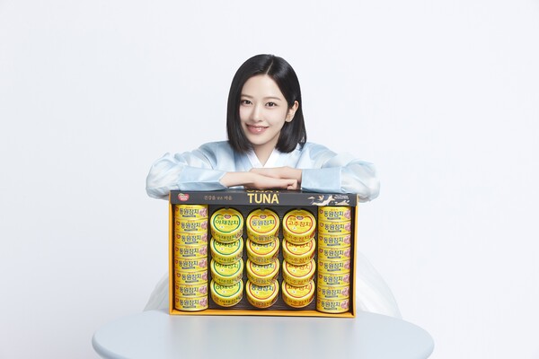 동원F&B가 적용한 친환경 선물세트.<동원F&B>