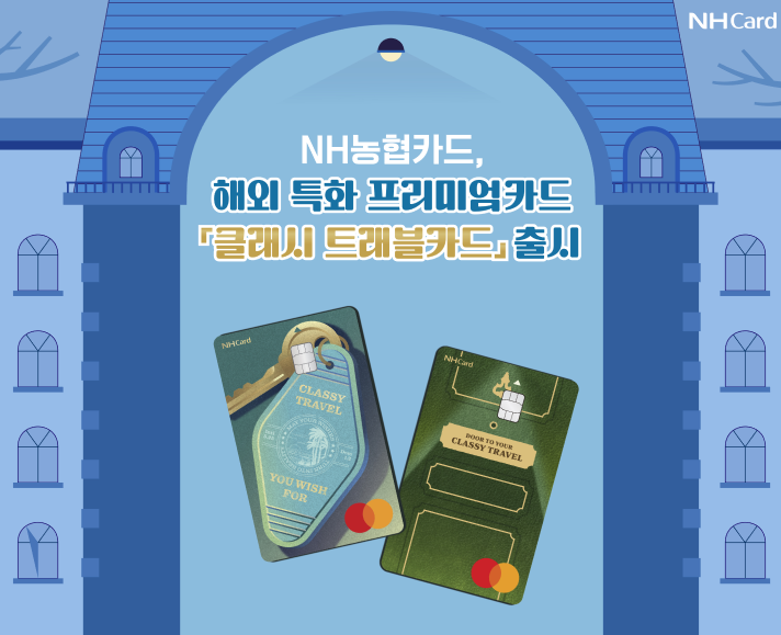 NH농협카드는 ‘클래시 트래블(Classy Travel)카드’를 출시했다.<NH농협카드>