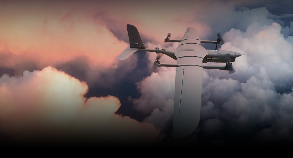 LIG넥스원 수송 드론.<LIG넥스원>