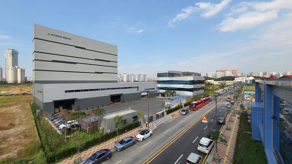 현대무벡스 청라R&D센터 전경.<현대무벡스>