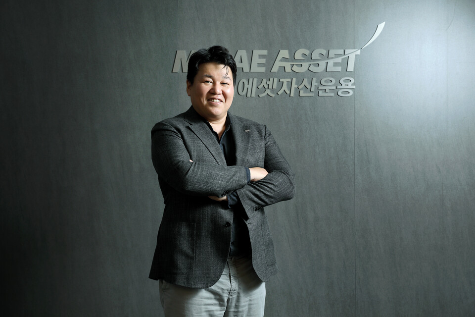 지난 3일 이정환 미래에셋자산운용 ETF운용부문 상무가 포즈를 취하고 있다.<원동현>