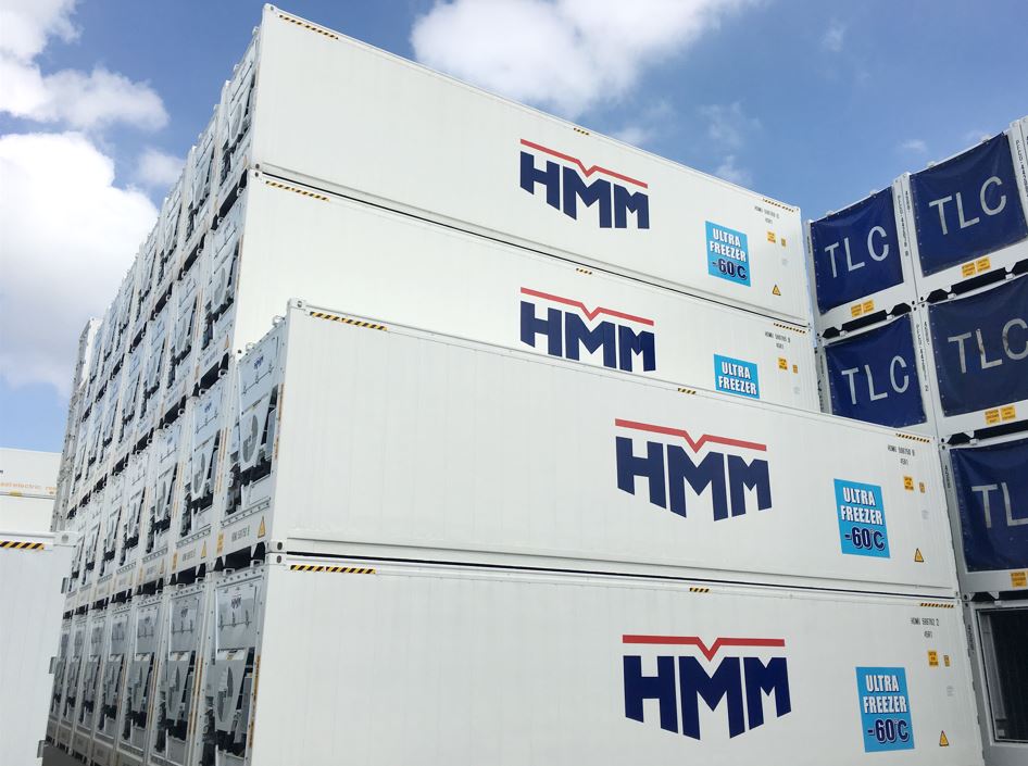 HMM의 초저온 냉동 컨테이너 ‘울트라 프리저(Ultra Freezer)’.<HMM>