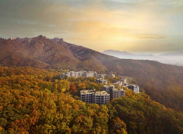 한화호텔앤드리조트 프리미엄 브랜드 안토 가을전경 이미지.<한화호텔앤리조트> 