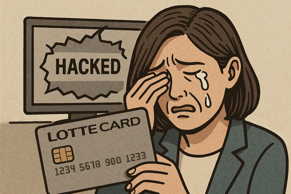 지난 18일 롯데카드 사이버 침해 사고 관련 금융당국의 공식 검사 결과가 발표된 후 집단소송 참여 희망자가 급격히 늘고 있다.<챗GPT 생성 이미지>