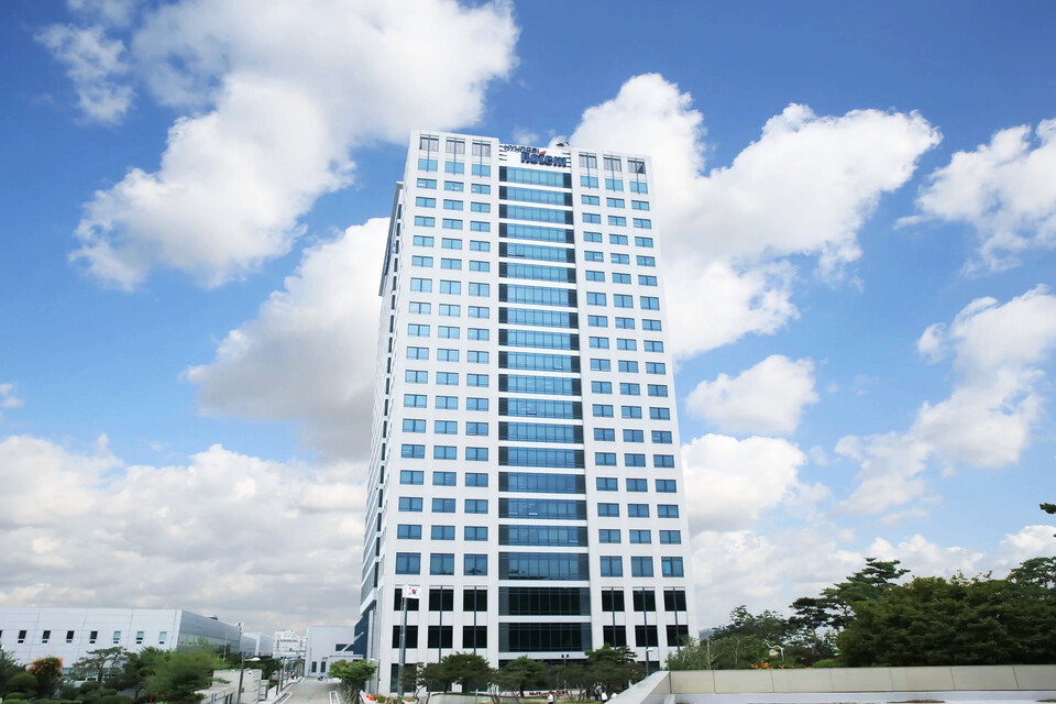 현대로템 본사 및 연구소 전경.<현대로템>